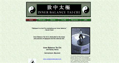 Desktop Screenshot of innerbalancetaichi.com